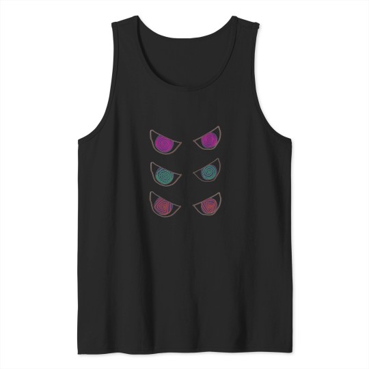 Discover Dizzy Eyes Tank Tops