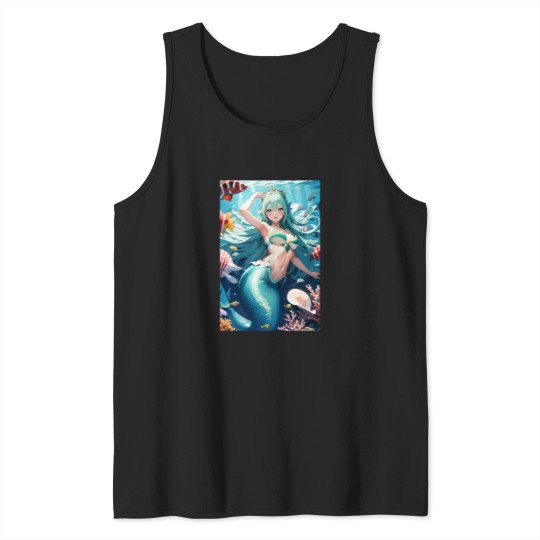 Discover The Mermaid Melody Tank Tops
