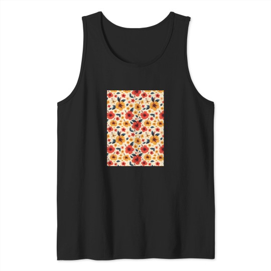 Discover Hawaiian hibiscus Tank Tops
