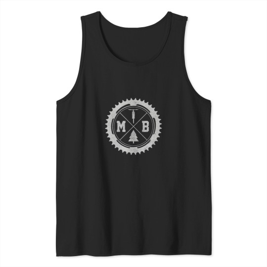 Discover Mtb Mountain Bike Downhil Biking Cycling Mountain Biker Tank Tops