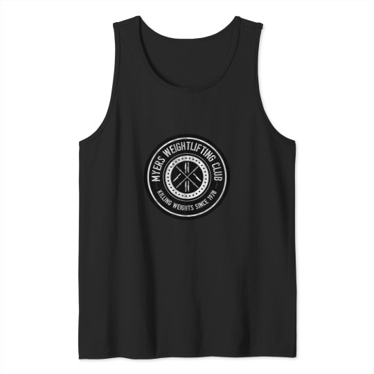 Discover Myers Weightlifting Club Tank Tops