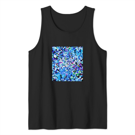 Discover mosaic design - camouflage texture Tank Tops