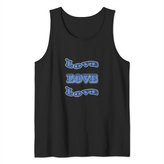 Discover loves Blue Hearts Tank Tops