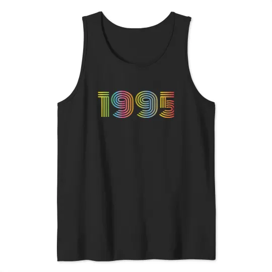 Discover Funky 1995 Original Vintages Birthday Est Edition 1995 Tank Tops