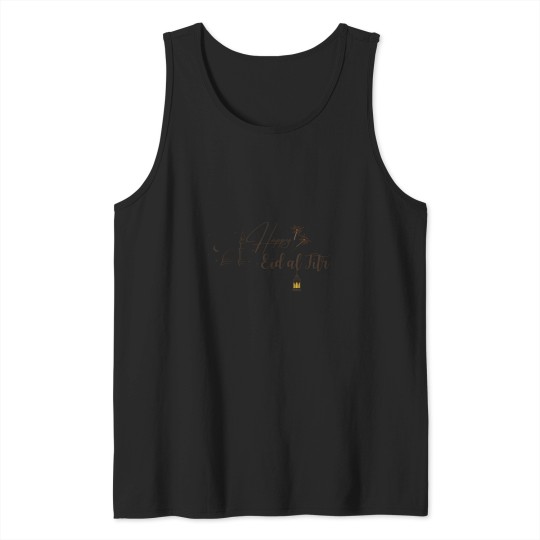 Discover Eid Mobarak Happy al Fitr Tank Tops