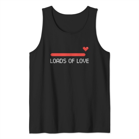 Discover Loads Of Love Valentines Day Hearts Truck Boys Kids Toddler_1 Tank Tops