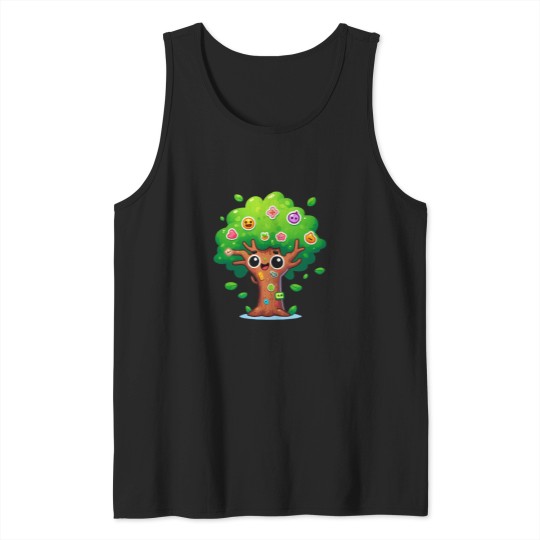 Discover Cute tree Tank Tops