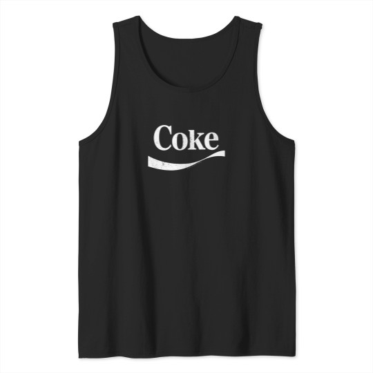 Discover Coca-Cola-Distressed-Original-Logo-Pullover-Hoodie T-Shirt Tank Tops