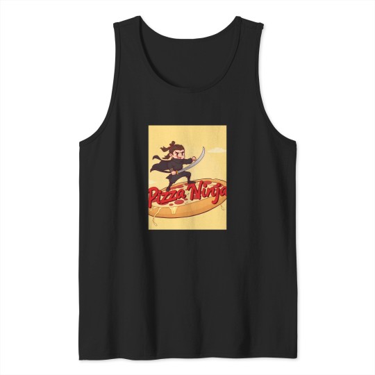 Discover Ninja Pizza Active T Tee Tank Tops
