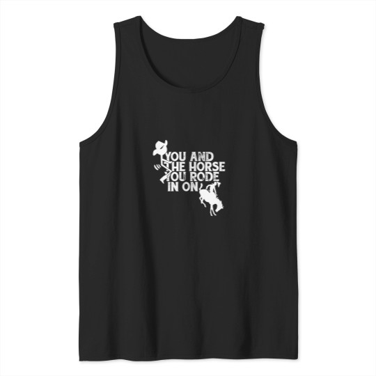 Discover Horse Pet vintages Fuck You And The Horse Funny Hourse Racing Tank Tops