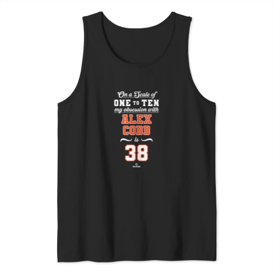 Discover Obsession Alex Cobb 38 Detroit Mlbspa Tank Tops