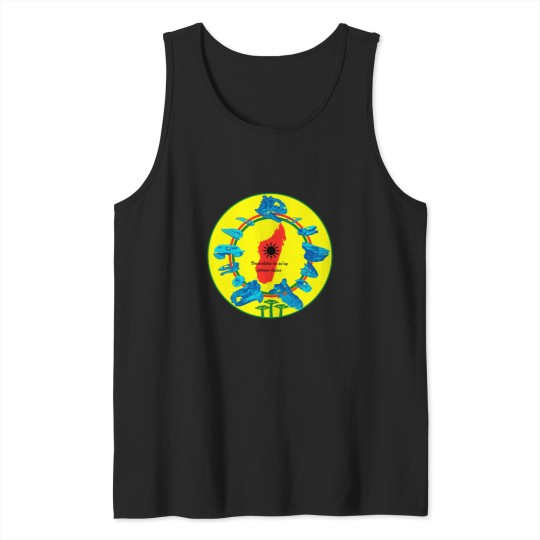 Discover prehistoric madagascar Tank Tops