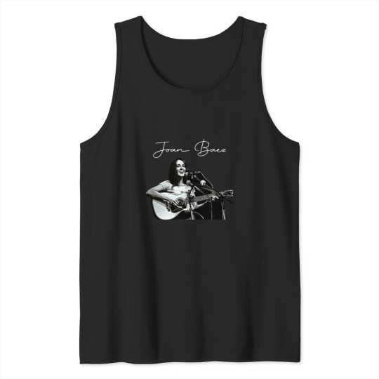 Discover Joan Baez Artwork T-Shirt Tank Tops