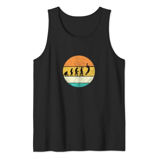 Discover Volleyball Evolution Funny Tank Tops