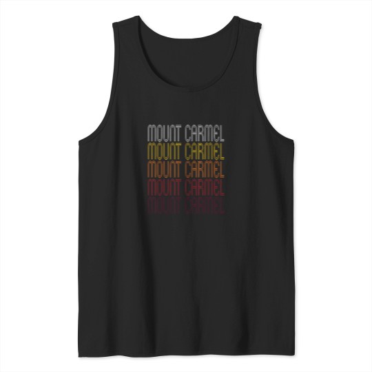Discover Mount-Carmel-Pa--Vintage-Style-Pennsylvania-T-Shirt Tank Tops