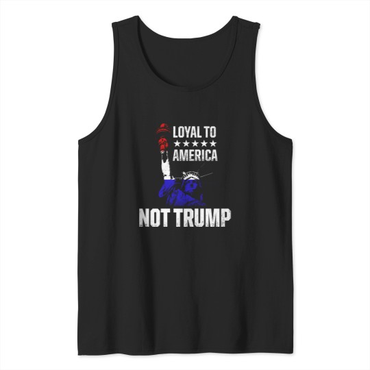 Discover Anti-trump 2020 Us Flag Art Against Trump Usa Election Tank Tops