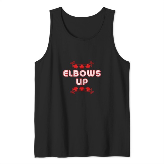 Discover Elbows up Tank Tops