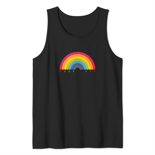 Discover Rude Rainbow Baseball Â¾ Sleeve T Tee Tank Tops