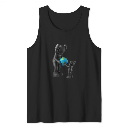 Discover kaws art xx new desain 10 kids Tank Tops
