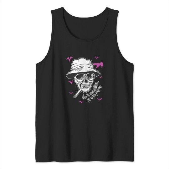Discover Vintage Style Arts Fear And Loathing In Las Vegas Interesting Facts Tank Tops