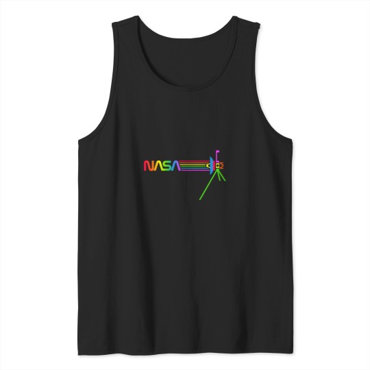 Discover Nasa Gay Pride Rainbow Tech Geek Gay For Tank Tops