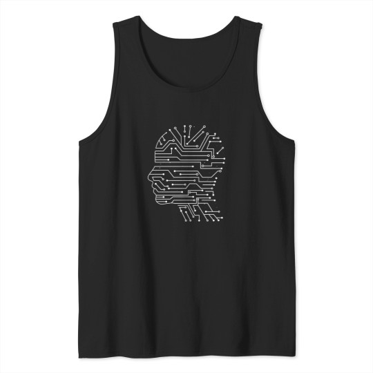 Discover Artificial Intelligence Technology Coding Science Baseball  Sleeve T-Shirt 835 Tank Tops