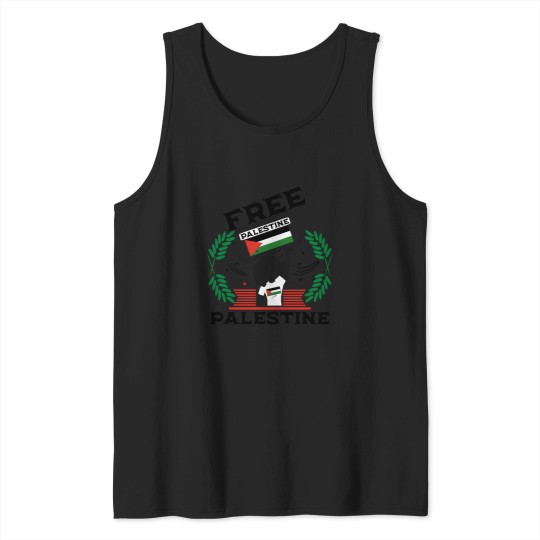 Discover Liberation for Palestine - Free Tank Tops