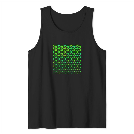 Discover Hexagon Pattern Active T-Shirt 708 Tank Tops
