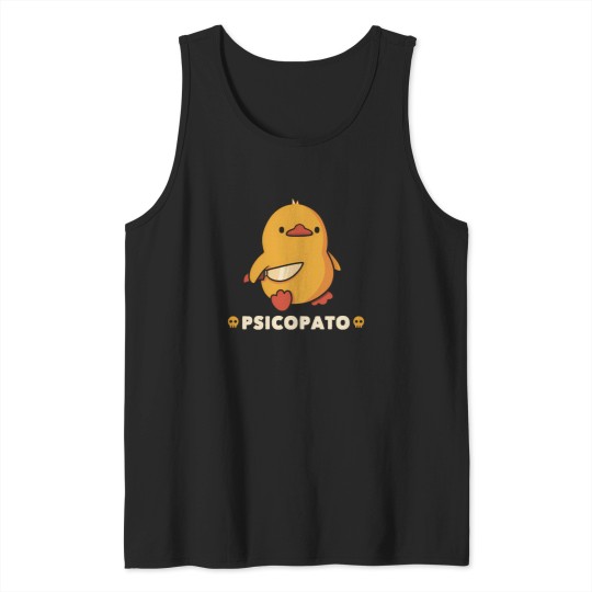 Discover Psicopato Funny Duck Brown by Tobe Fonseca Tank Tops