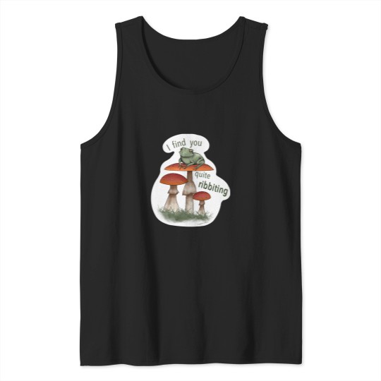 Discover You’re ribbiting! Tank Tops