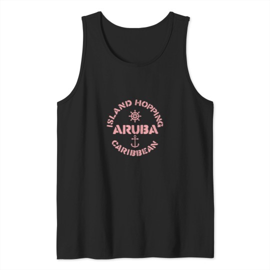 Discover Aruba Caribbean Island Hopping Tank Tops