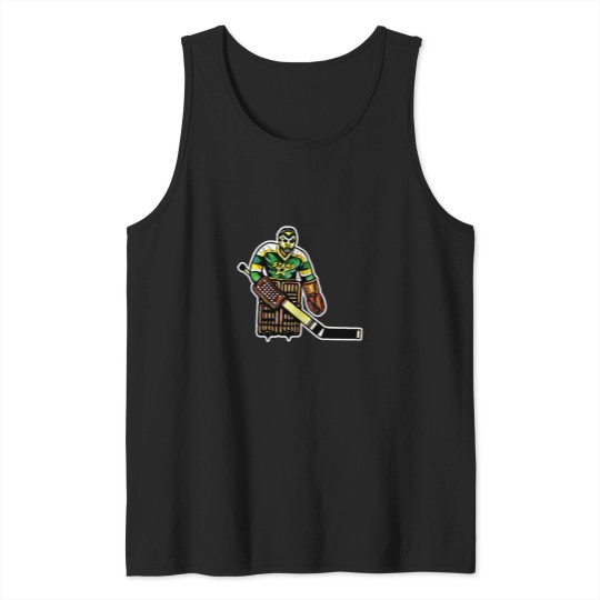 Discover Coleco Table Hockey Goalie -Dallass Stars Tank Tops