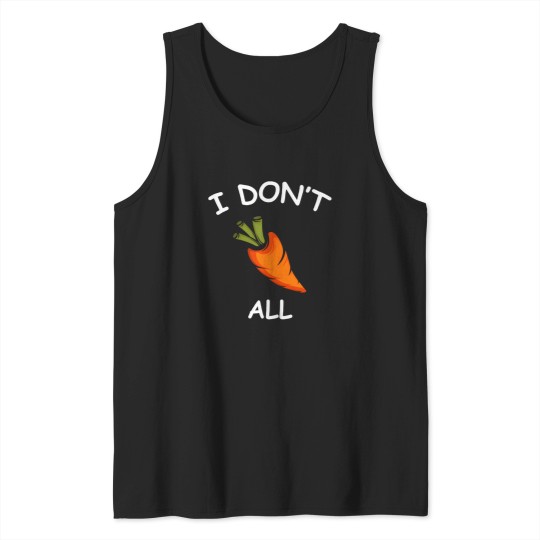 Discover Don'T Carrot All Carefree And Joker Tank Tops