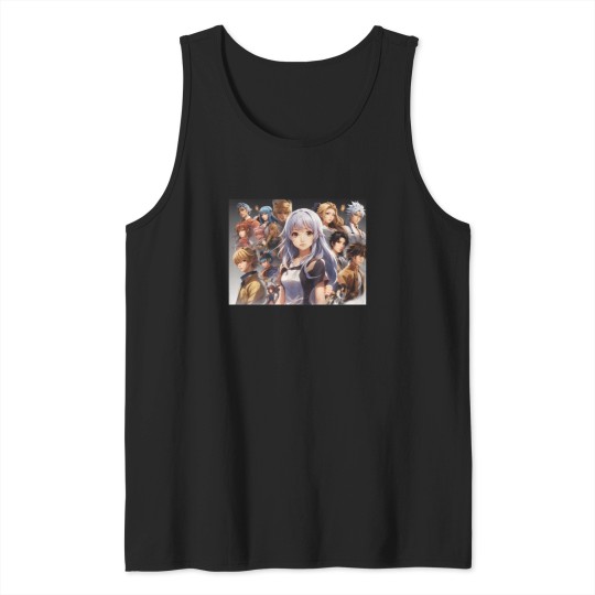 Discover Anime Character Designed Tank Tops
