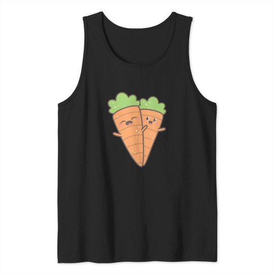 Discover Cute Kawaii Style Carrots Tank Tops