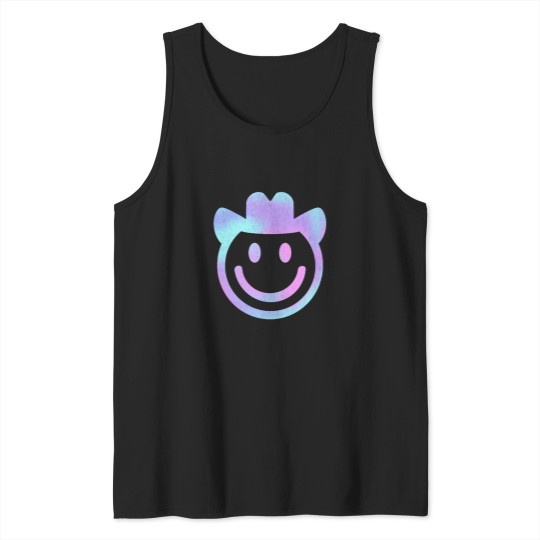 Discover Cowboy Smiley Tank Tops