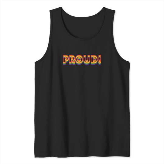 Discover Proud T-Shirt Tank Tops