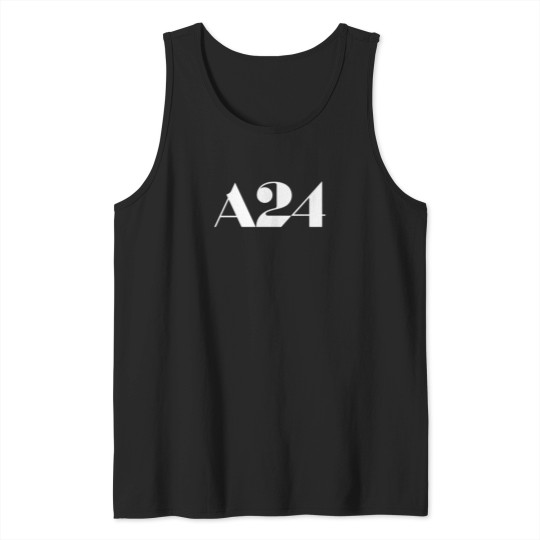 Discover 4908-A24-White-Logo T-Shirt Tank Tops