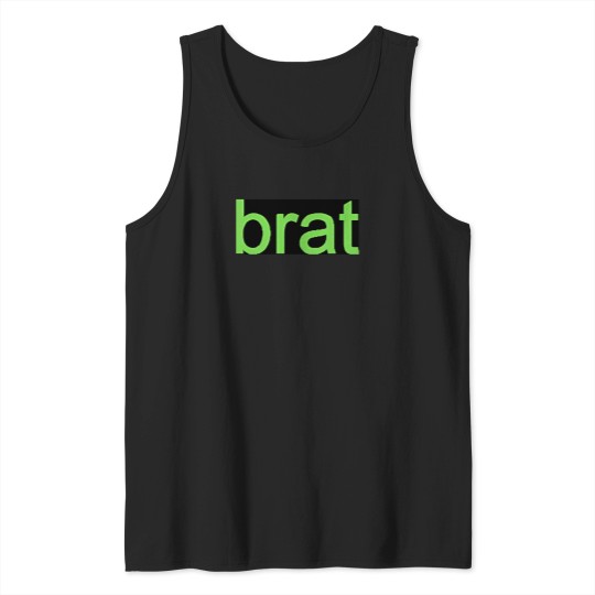Discover Brat-T-Shirt-Logo Tank Tops