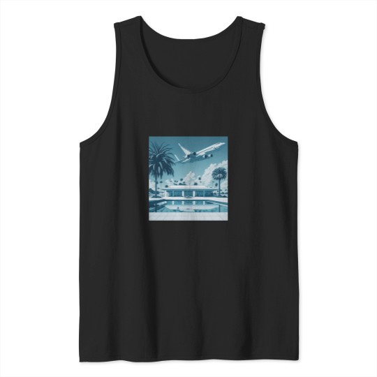Discover hiroshi nagai plane Tank Tops