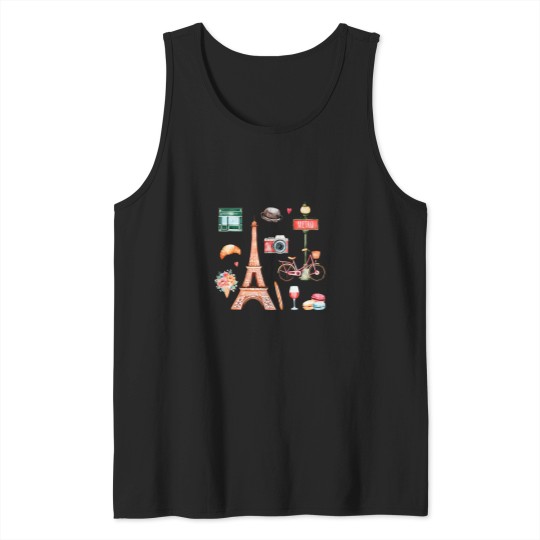 Discover Welcome-To-Paris T-Shirt Tank Tops