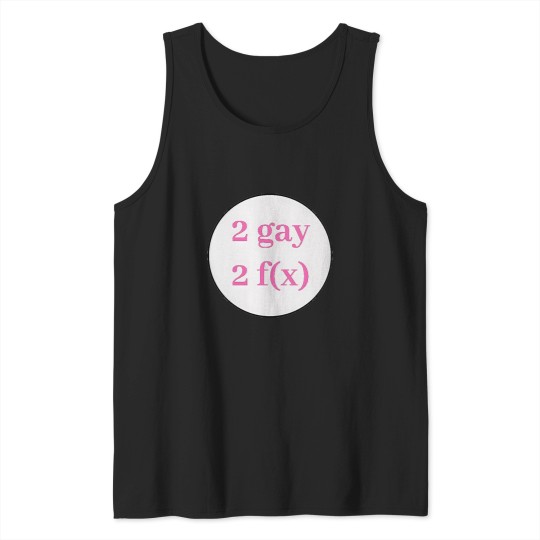 Discover 2 Gay 2 F(X) Graphic Tank Tops