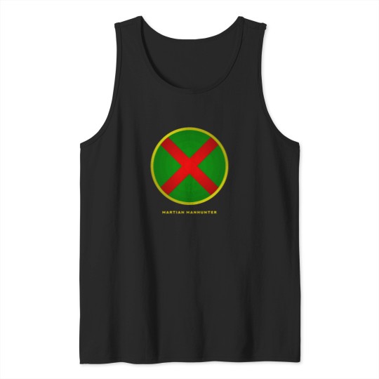 Discover 830-Martian-Manhunter-New-Logo-Design T-Shirt Tank Tops