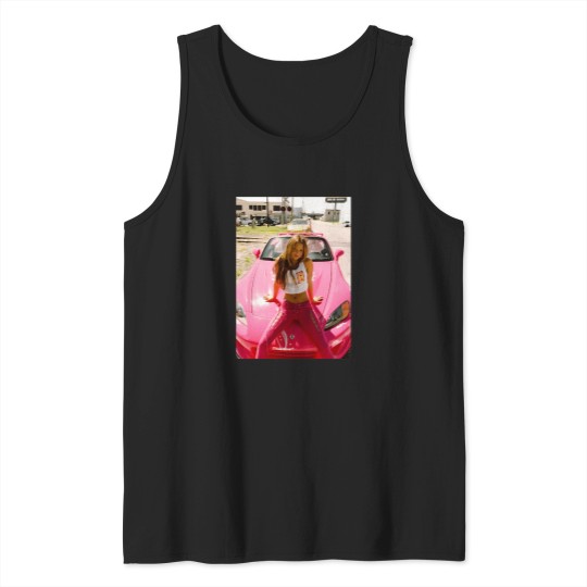 Discover Devon-Aoki-Pink-Race-Car T-Shirt Tank Tops