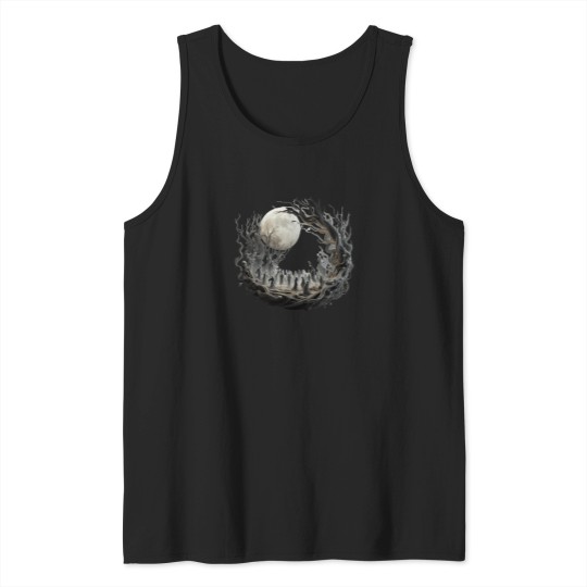Discover Haunted-Forest-In-3D-Active-T-Shirt Tank Tops