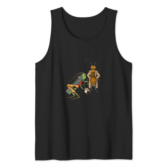 Discover Human-Animals-Ants-And-Cricket-Design-- T-Shirt Tank Tops