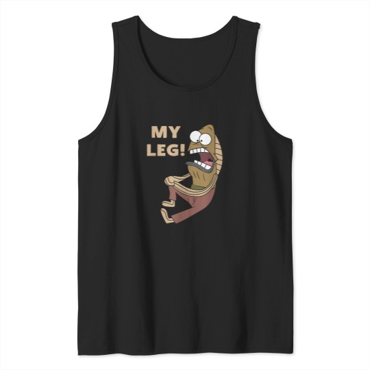 Discover Mademark X Spongebob Squarepants - Fred The Fish - My Leg T-Shirt (1) Tank Tops