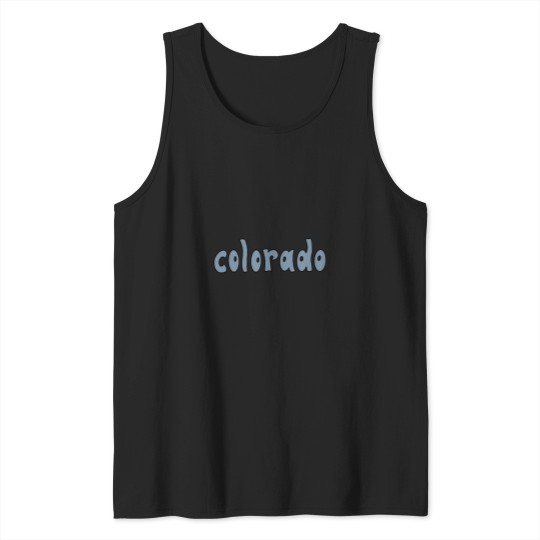 Discover C0lorado bluesimple Tank Tops
