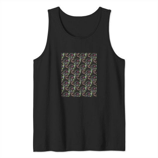 Discover Night Summer Garden TURNPIKE TROUBADOURS ARTWORK Tank Tops