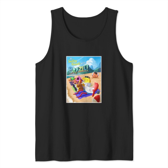 Discover The Smiling Friends Go To Brazil Tank Tops